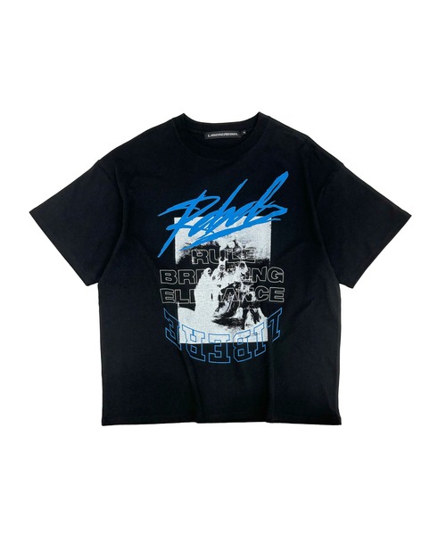 LIBERE（リベーレ）の「『LIBERE REBLE』REBEL GRAPHIC TEE（Tシャツ/カットソー・メンズ・ブラック・LARGE/MEDIUM/SMALL）」の9枚目の写真