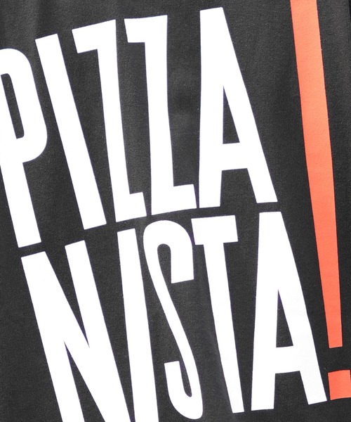 PIZZANISTA！（ピッザニスタ）の「【ムラサキスポーツ限定】PIZZANISTA/ピッザニスタ 半袖Tee オーバーサイズ ユニセックス PNTM242-02（Tシャツ/カットソー・メンズ・ホワイト/ブラック・M/XL/L）」の16枚目の写真
