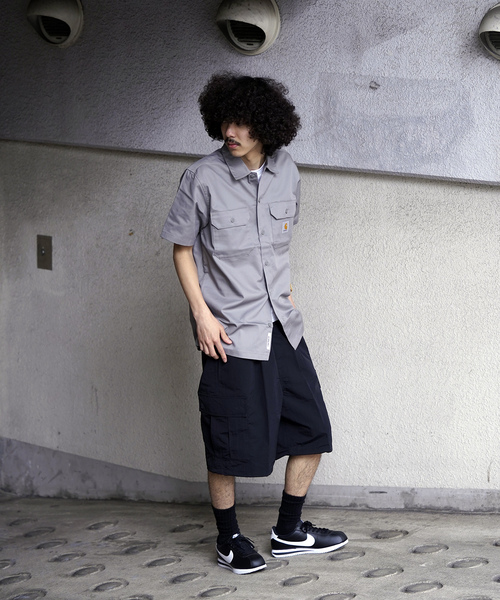 Carhartt WIP(カーハートダブリューアイピー)の「【CARHARTT WIP / カーハート ダブリューアイピー】SS MASTER SHIRT(シャツ/ブラウス・メンズ・ブラック/カーキ・MEDIUM/LARGE)」の15枚目の写真