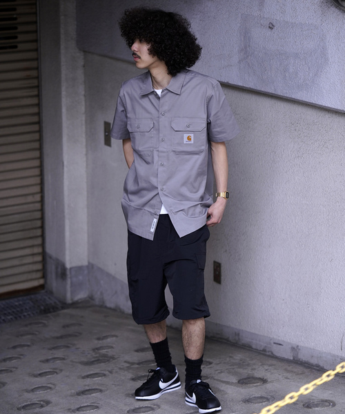 Carhartt WIP(カーハートダブリューアイピー)の「【CARHARTT WIP / カーハート ダブリューアイピー】SS MASTER SHIRT(シャツ/ブラウス・メンズ・ブラック/カーキ・MEDIUM/LARGE)」の16枚目の写真
