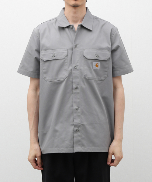 Carhartt WIP(カーハートダブリューアイピー)の「【CARHARTT WIP / カーハート ダブリューアイピー】SS MASTER SHIRT(シャツ/ブラウス・メンズ・ブラック/カーキ・MEDIUM/LARGE)」の5枚目の写真