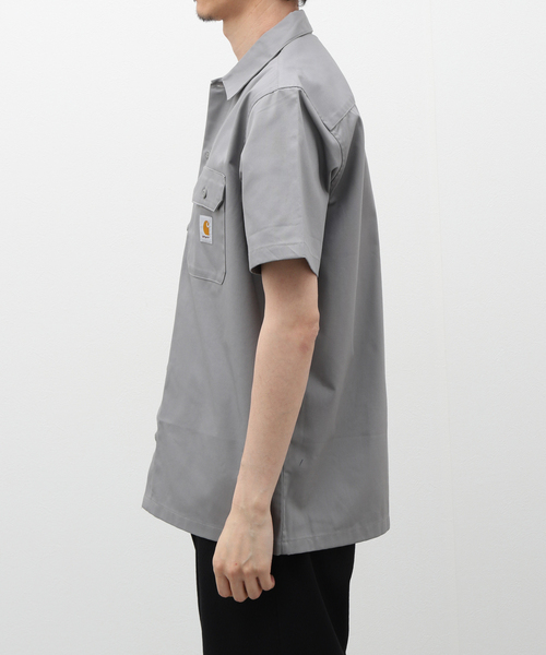 Carhartt WIP(カーハートダブリューアイピー)の「【CARHARTT WIP / カーハート ダブリューアイピー】SS MASTER SHIRT(シャツ/ブラウス・メンズ・ブラック/カーキ・MEDIUM/LARGE)」の6枚目の写真