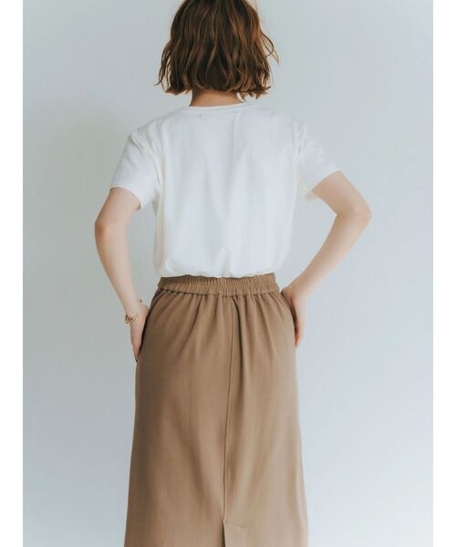 YECCA VECCA（イェッカヴェッカ）の「ロゴTee（Tシャツ/カットソー・レディース・オフホワイト/シルバー/ネイビー・FREE）」の8枚目の写真