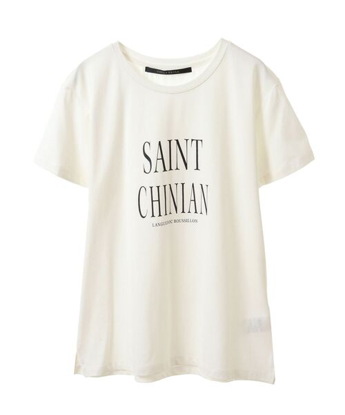 YECCA VECCA（イェッカヴェッカ）の「ロゴTee（Tシャツ/カットソー・レディース・オフホワイト/シルバー/ネイビー・FREE）」の16枚目の写真