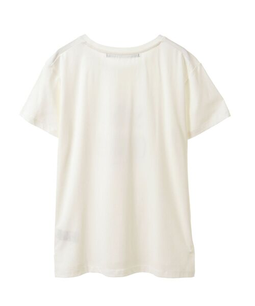 YECCA VECCA（イェッカヴェッカ）の「ロゴTee（Tシャツ/カットソー・レディース・オフホワイト/シルバー/ネイビー・FREE）」の17枚目の写真