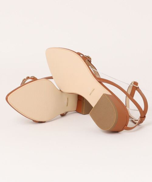 Bijou narrow flat sandals（サンダル）｜mirem（ミレム）