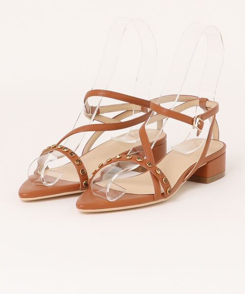 Bijou narrow flat sandals（サンダル）｜mirem（ミレム）