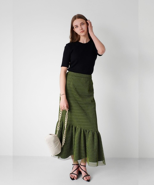 Bijou narrow flat sandals（サンダル）｜mirem（ミレム）