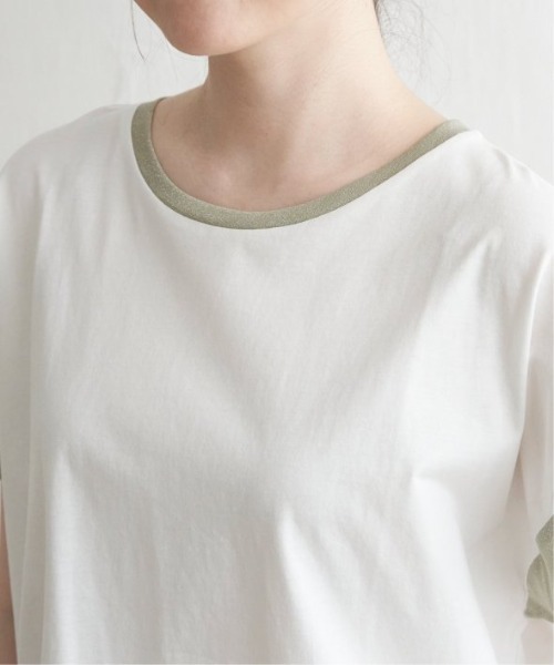 LBC(エルビーシー)の「ラメ袖フレンチスリーブTシャツ(Tシャツ/カットソー・レディース・ホワイト/ブラック/グレー/ブルー・M)」の19枚目の写真