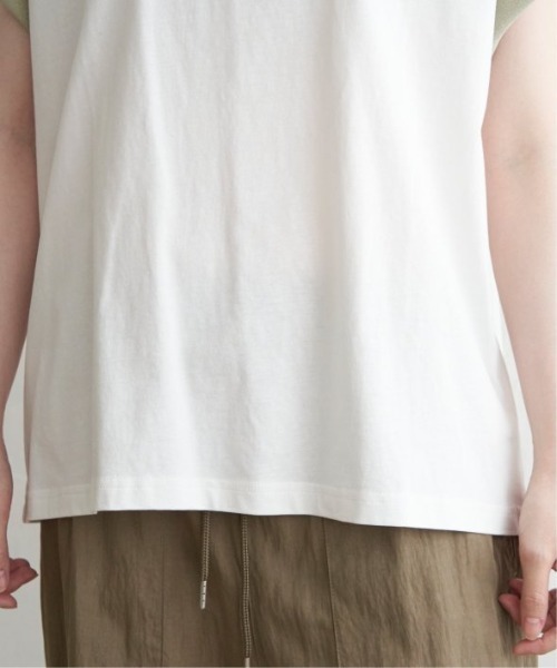 LBC(エルビーシー)の「ラメ袖フレンチスリーブTシャツ(Tシャツ/カットソー・レディース・ホワイト/ブラック/グレー/ブルー・M)」の22枚目の写真
