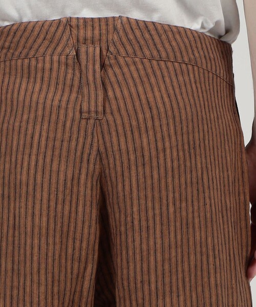 Omar Afridi(オマールアフリディ)の「Omar Afridi リネン パンツ(その他パンツ・メンズ・ブラウン系その他・M)」の4枚目の写真