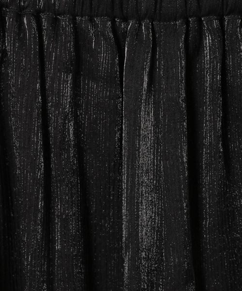 JEANASIS（ジーナシス）の「グロッシープリーツワイドパンツ/137479