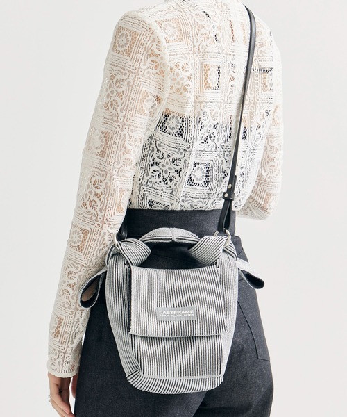 【LAST FRAME】ラストフレーム　オビバッグ　シルバー LASTFRAME（ラストフレーム）の「【LASTFRAME/ラストフレーム