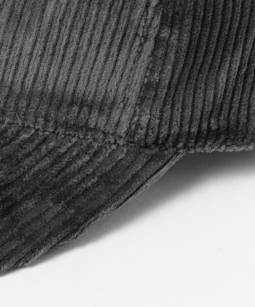 B:MING by BEAMS(ビーミングバイビームス)の「コーデュロイ キャップ(キャップ・メンズ・チャコールグレー/ブラウン・ONE SIZE)」の6枚目の写真