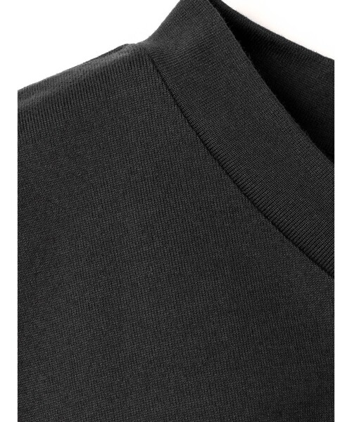 mizuiroind（ミズイロインド）の「mizuiro ind メッシュミックスワイドプルオーバー（Tシャツ/カットソー・レディース・ブラック/オフホワイト/チャコールグレー/ネイビー・FREE）」の9枚目の写真