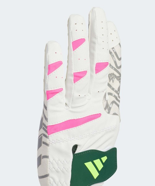 adidas(アディダス)の「コードカオス グローブ【adidas Golf/アディダスゴルフ】(手袋・メンズ・ブラック×イエロー/ホワイト×ピンク/ホワイト×グレー・18.0cm/19.0cm/20.0cm/21.0cm/22.0cm/23.0cm/24.0cm/25.0cm/26.0cm)」の8枚目の写真