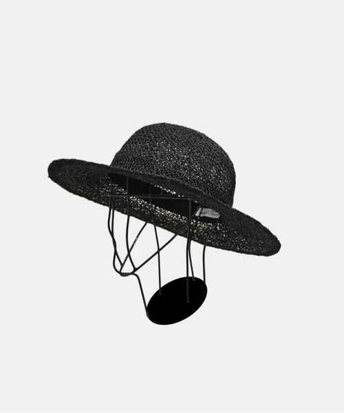 SHINYAKOZUKA(シンヤコヅカ)の「【SHINYAKOZUKA】 LONG WANDER HAT WITH KIJIMA TAKAYUKI(ハット・メンズ・ブラック・3)」の2枚目の写真