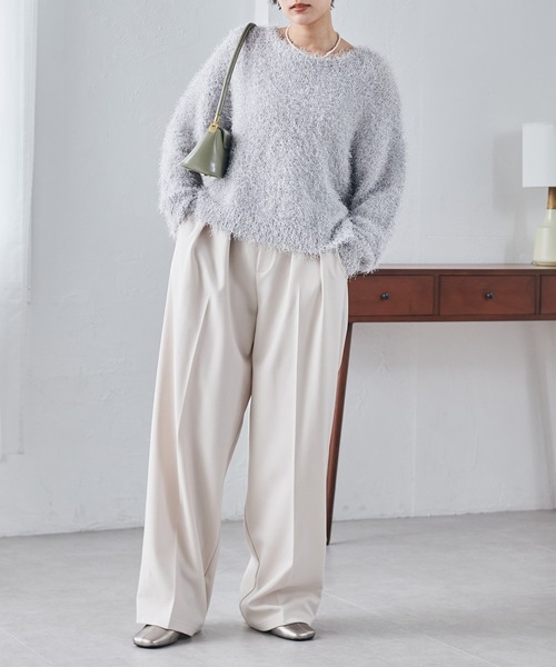 SLY | MOLE HALF ZIP STAND チュニック (Tシャツ・カットソー