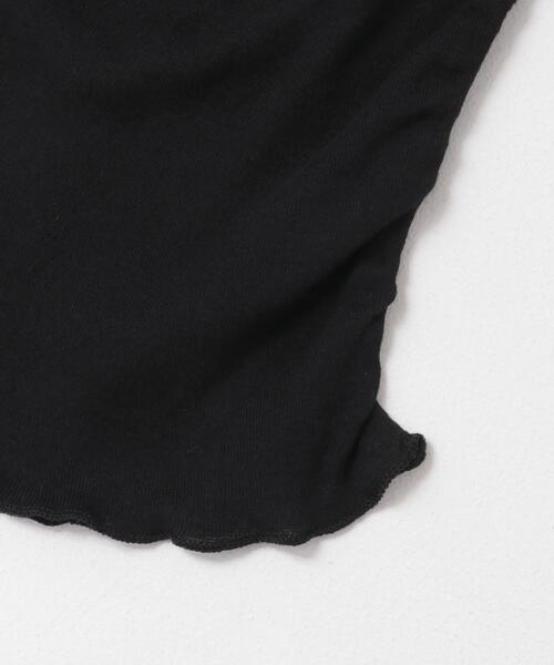 SENSE OF PLACE by URBAN RESEARCH（センスオブプレイスバイアーバンリサーチ）の「シャーリングオフショルダーシアートップ（Tシャツ/カットソー・レディース・ブラウン/オフホワイト/ブラック・ONE）」の14枚目の写真