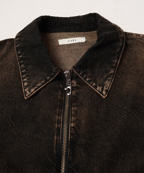 JieDa ジャケット JIEDA - [ラスト1点] ZIP UP NYLON HOODIE | BLACK | ナイロン