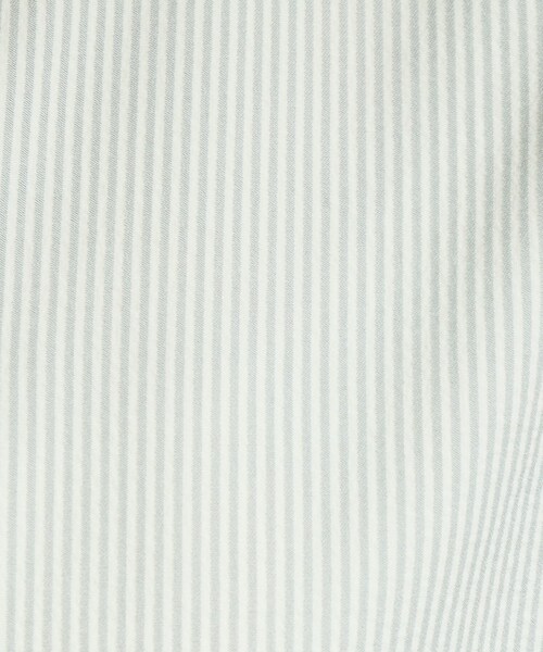 ITS'DEMO(イッツデモ)の「◆【通勤/肌触りさらり/手洗い可】パール調釦ストライプブラウス(シャツ/ブラウス・レディース・サックスブルー系2/ホワイト系5/グリーン系3/ブルー系2・00)」の12枚目の写真