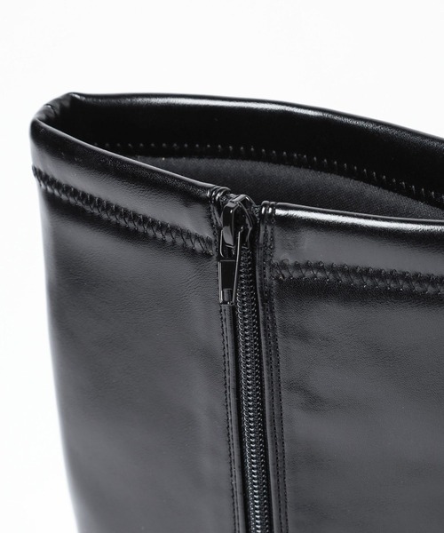 mysty woman（ミスティウーマン）の「スニーカーロングブーツ 144051（ブーツ・レディース・ホワイト/ブラック/グレー・MEDIUM/LARGE）」の16枚目の写真