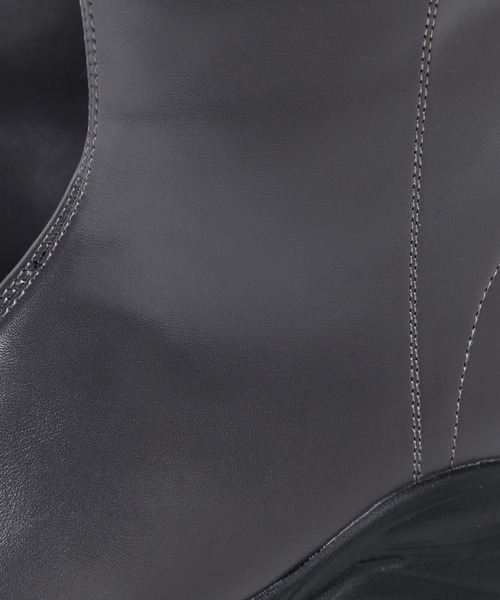 mysty woman（ミスティウーマン）の「スニーカーロングブーツ 144051（ブーツ・レディース・ホワイト/ブラック/グレー・MEDIUM/LARGE）」の20枚目の写真