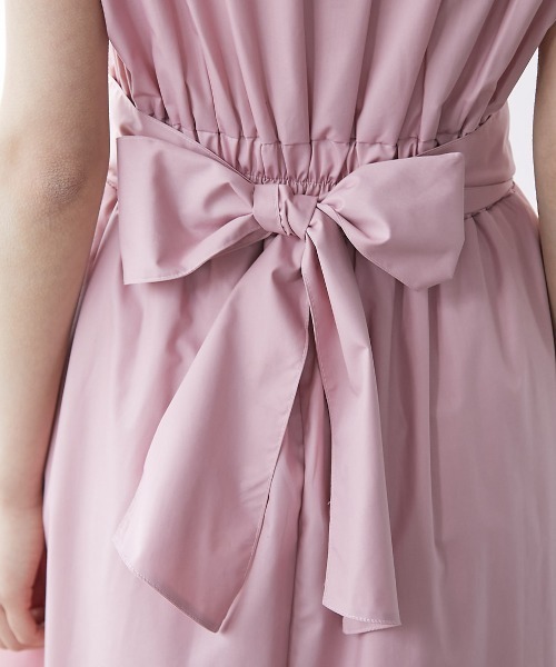 高身長 フレンチスリーブボリュームフレアワンピース（トールサイズ）fifiean（ワンピース）｜slattgir（スラットジール）