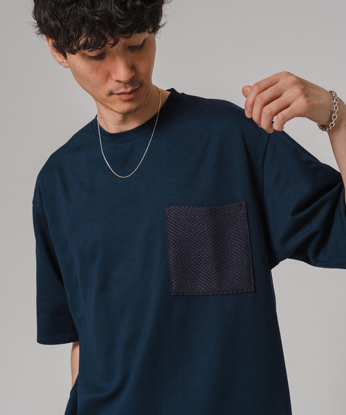 【セール】ギマ ラッセル ポケット Tシャツ（Tシャツ/カットソー）｜EDIFICE（エディフィス）