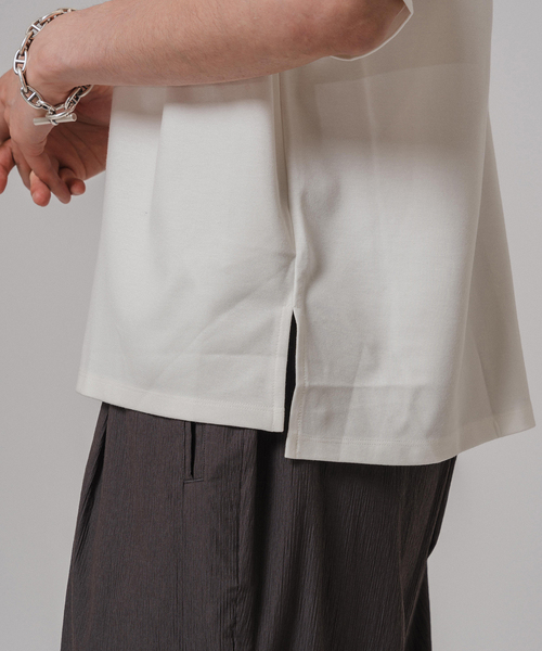 EDIFICE（エディフィス）の「ギマ ラッセル ポケット Tシャツ（Tシャツ/カットソー・メンズ・ネイビー/ホワイト・LARGE/MEDIUM）」の14枚目の写真