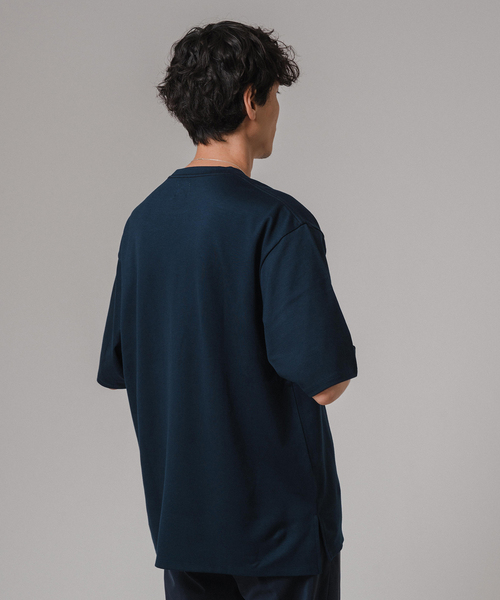 EDIFICE（エディフィス）の「ギマ ラッセル ポケット Tシャツ（Tシャツ/カットソー・メンズ・ネイビー/ホワイト・LARGE/MEDIUM）」の22枚目の写真