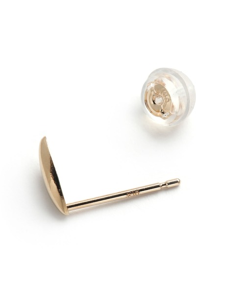 K10 YG マーキス ピアス ［queite］（ピアス（両耳用））｜queite（ケイト）