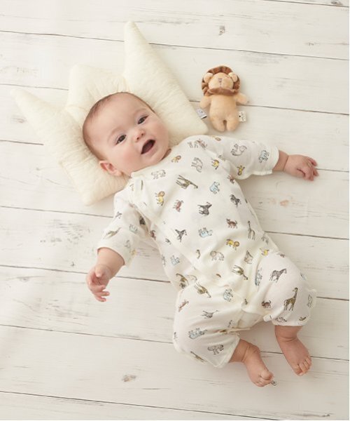 petit main(プティマイン)の「【オーガニック】2WAYオール2P(ロンパース・キッズ・ラベンダー/ライトカーキ/イエロー/ライトピンク・50-70cm)」の7枚目の写真