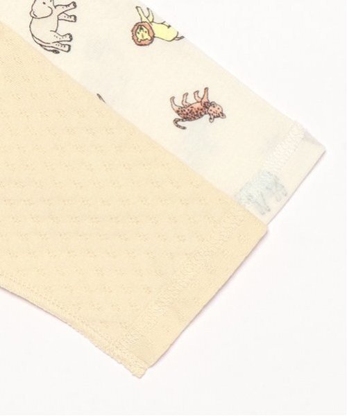 petit main(プティマイン)の「【オーガニック】2WAYオール2P(ロンパース・キッズ・ラベンダー/ライトカーキ/イエロー/ライトピンク・50-70cm)」の14枚目の写真