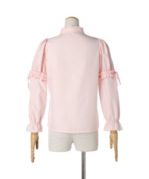 F i.n.t（フィント）の「フリル使い2wayスリーブブラウス/fint（シャツ/ブラウス・レディース・ホワイト×ブラック/オフホワイト/ピンク・FREE）」の20枚目の写真