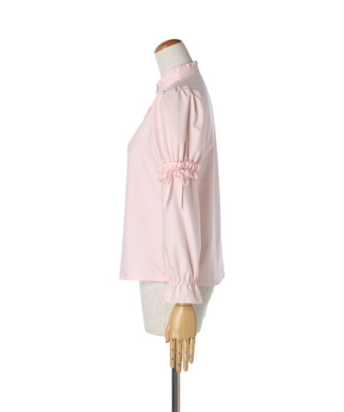 F i.n.t（フィント）の「フリル使い2wayスリーブブラウス/fint（シャツ/ブラウス・レディース・ホワイト×ブラック/オフホワイト/ピンク・FREE）」の21枚目の写真