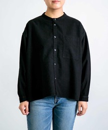 D.M.G. | [D.M.G / ディーエムジー] コットンフランネル BIGポケットワイドシャツ(シャツ/ブラウス)