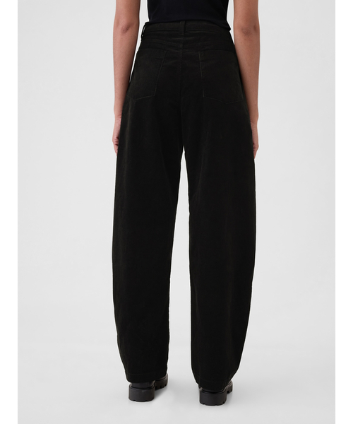 【セール】365 ハイライズ コーデュロイ テーパード アンクルトラウザーパンツ（その他パンツ）｜GAP（ギャップ）