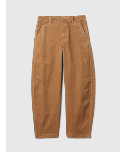 【セール】365 ハイライズ コーデュロイ テーパード アンクルトラウザーパンツ（その他パンツ）｜GAP（ギャップ）