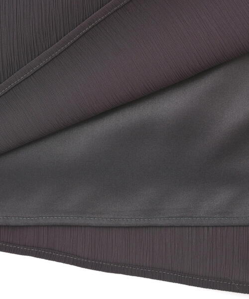 PROPORTION BODY DRESSING(プロポーションボディドレッシング)の「楊柳キャンディースリーブブラウス / 1214210920(シャツ/ブラウス・レディース・ベージュ系その他/グレー/ダークグレー・FREE)」の20枚目の写真