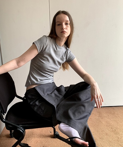 【セール】【25SS】ルーズサロペット LON24a021（サロペット/オーバーオール）｜LONSLAN（ロンスラン）