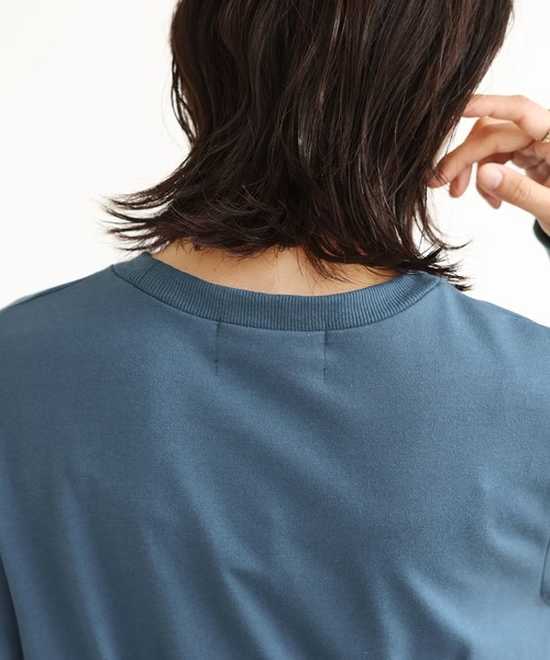 n'OrLABEL（ノアールレーベル）の「『ウエスト絞りワンピース』（ワンピース・レディース・グリーン/ブルー/ブラック・1/2）」の16枚目の写真