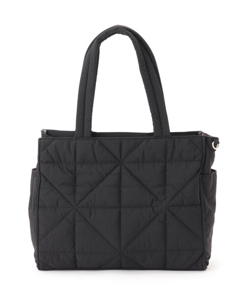 grove（グローブ）の「◆【A4・軽量】キルト多ポケトート（トートバッグ・レディース・ブラック/ダークグレー/ブルー系その他/ライトグレー・00）」の15枚目の写真