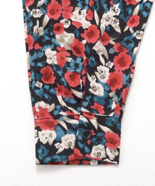 BENDER TOKYO（ベンダートウキョウ）の「【BENDER TOKYO】総柄プリント レギュラーカラーシャツ 長袖 柄シャツ（シャツ/ブラウス・メンズ・その他/ブラック系/ブラック系1/ブラウン系/ブルー系/レッド系・XL/3XL/S/M/L/2XL）」の18枚目の写真