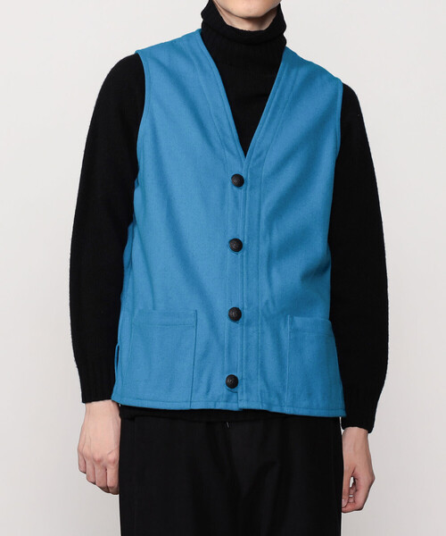 MONITALY（モニタリー）の「monitaly | ネイティブベスト TURQUISE MEN（ベスト・メンズ・ターコイズブルー・42/40）」の7枚目の写真