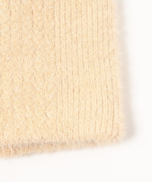 BEAMS HEART（ビームスハート）の「猫耳 シャギーワッチ（ハット・レディース・ホワイト系その他5/ブラック/グレー・ONE SIZE）」の11枚目の写真