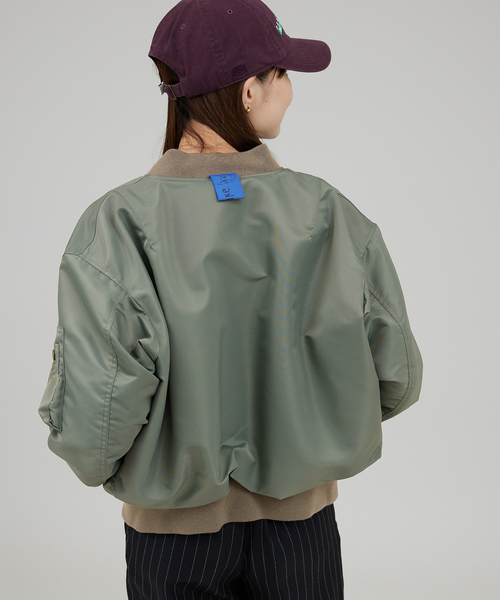 JOINT WORKS（ジョイントワークス）の「irojikake/イロジカケ IJ FLIGHT JACKET（その他アウター・レディース・ネイビー/カーキ・SMALL）」の12枚目の写真