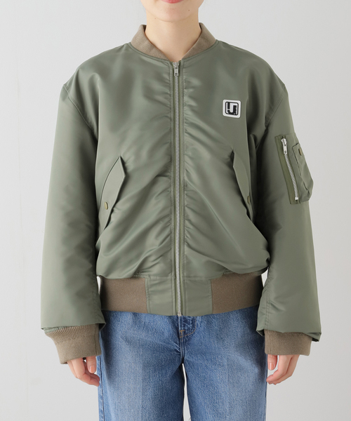 JOINT WORKS（ジョイントワークス）の「irojikake/イロジカケ IJ FLIGHT JACKET（その他アウター・レディース・ネイビー/カーキ・SMALL）」の6枚目の写真