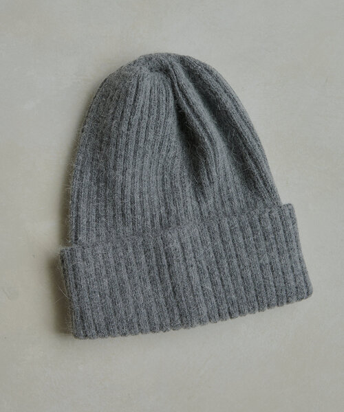 Omekashi(オメカシ)の「ニットキャップ(ニットキャップ/ビーニー・レディース・ブラック/グレー/アイボリー・ONE SIZE)」の8枚目の写真