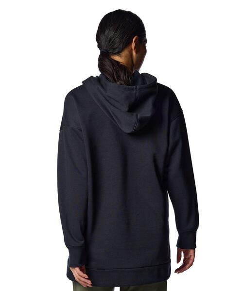 UNDER ARMOUR(アンダーアーマー)の「UAライバルフリース チュニック フーディー(トレーニング/レディース)(スウェット・レディース・ブラック・XL/M/L/S)」の2枚目の写真